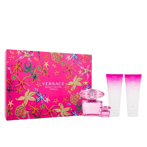 versace coffret rose absolue 4 pcs